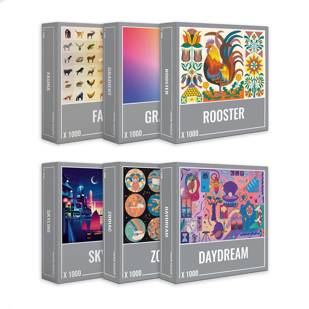 Deluxe 1000 Piece Bundle (6 pack)