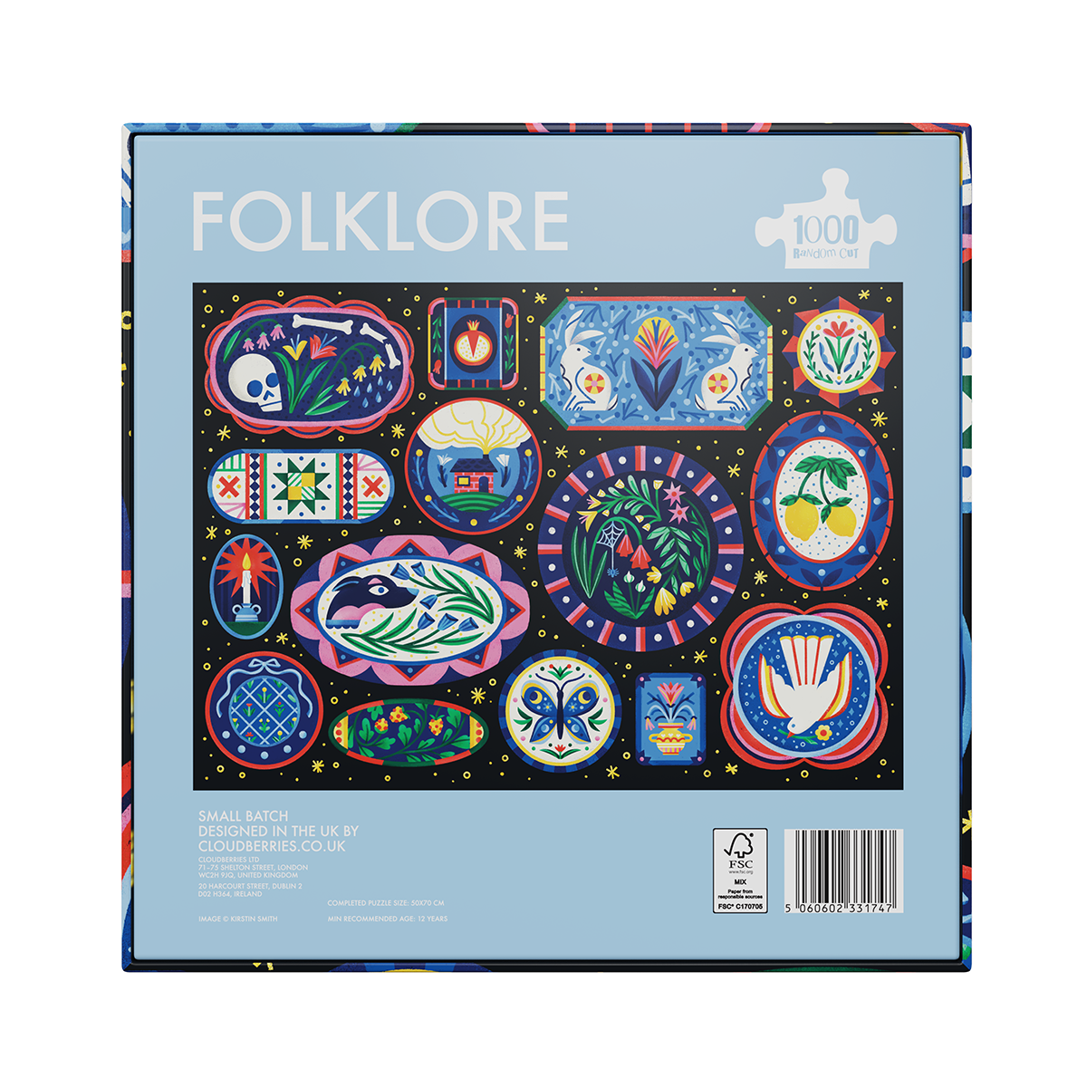 Folklore 1000 Piece Puzzle (Small Batch)