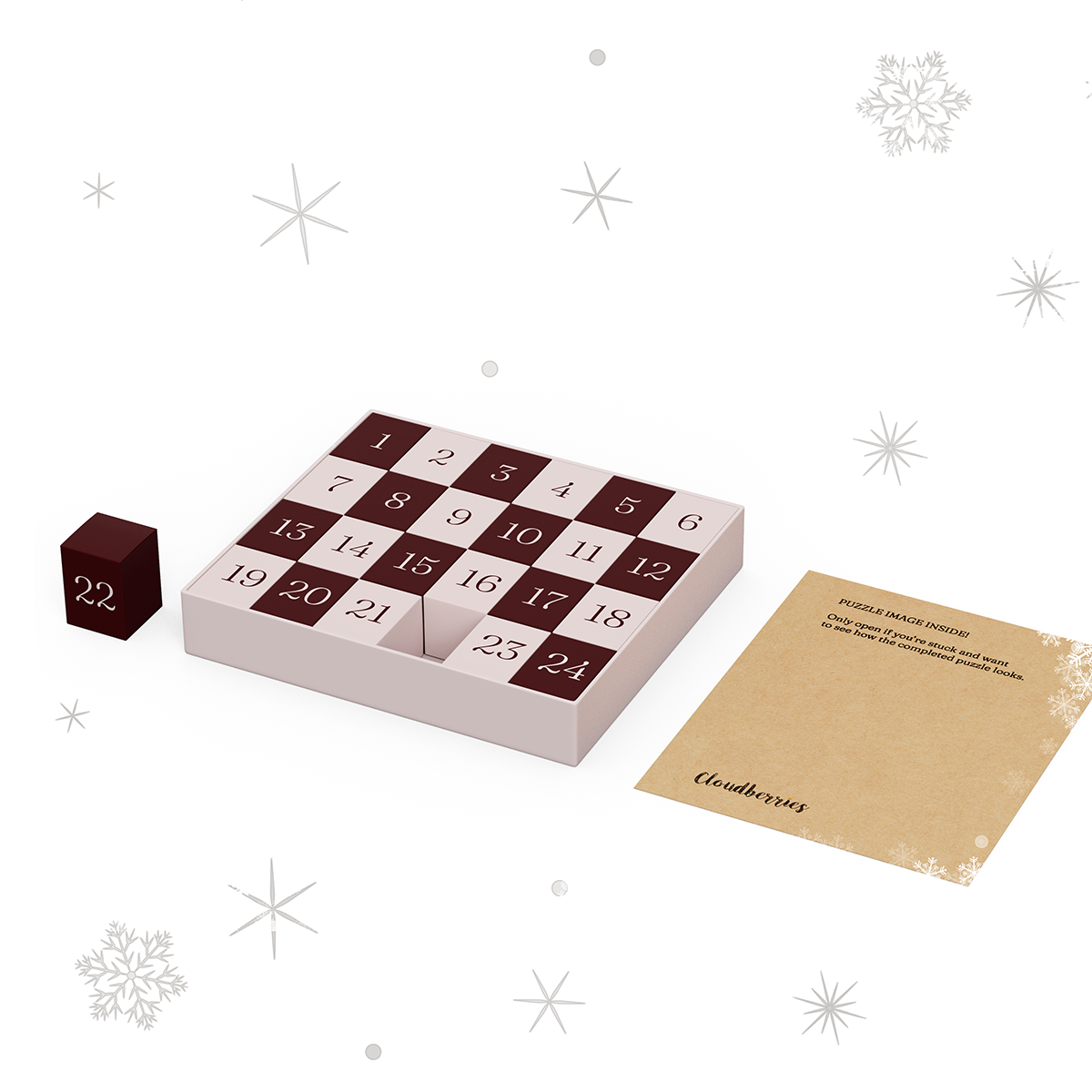 Glow in the Dark Puzzle Advent Calendar