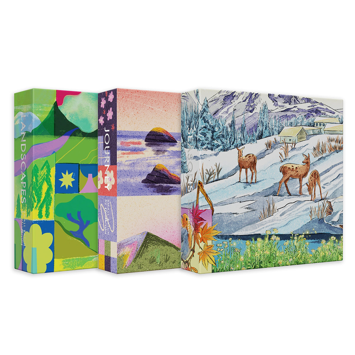 Nature Puzzle Bundle (3 x 1000 Piece Puzzles)