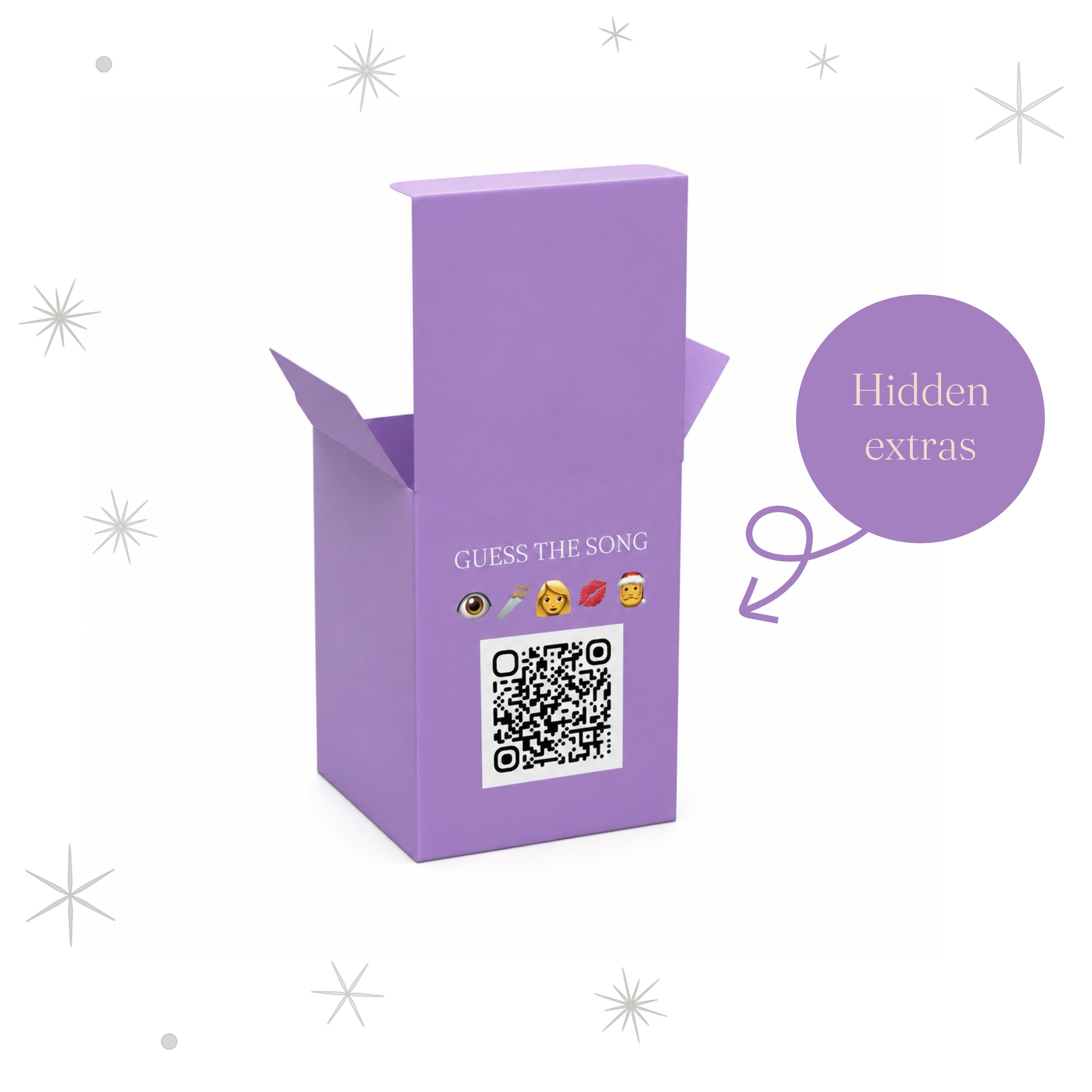 Im Dunkeln leuchtender Puzzle-Adventskalender