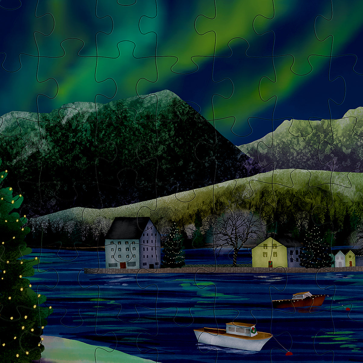 12 Mini Puzzles of Christmas