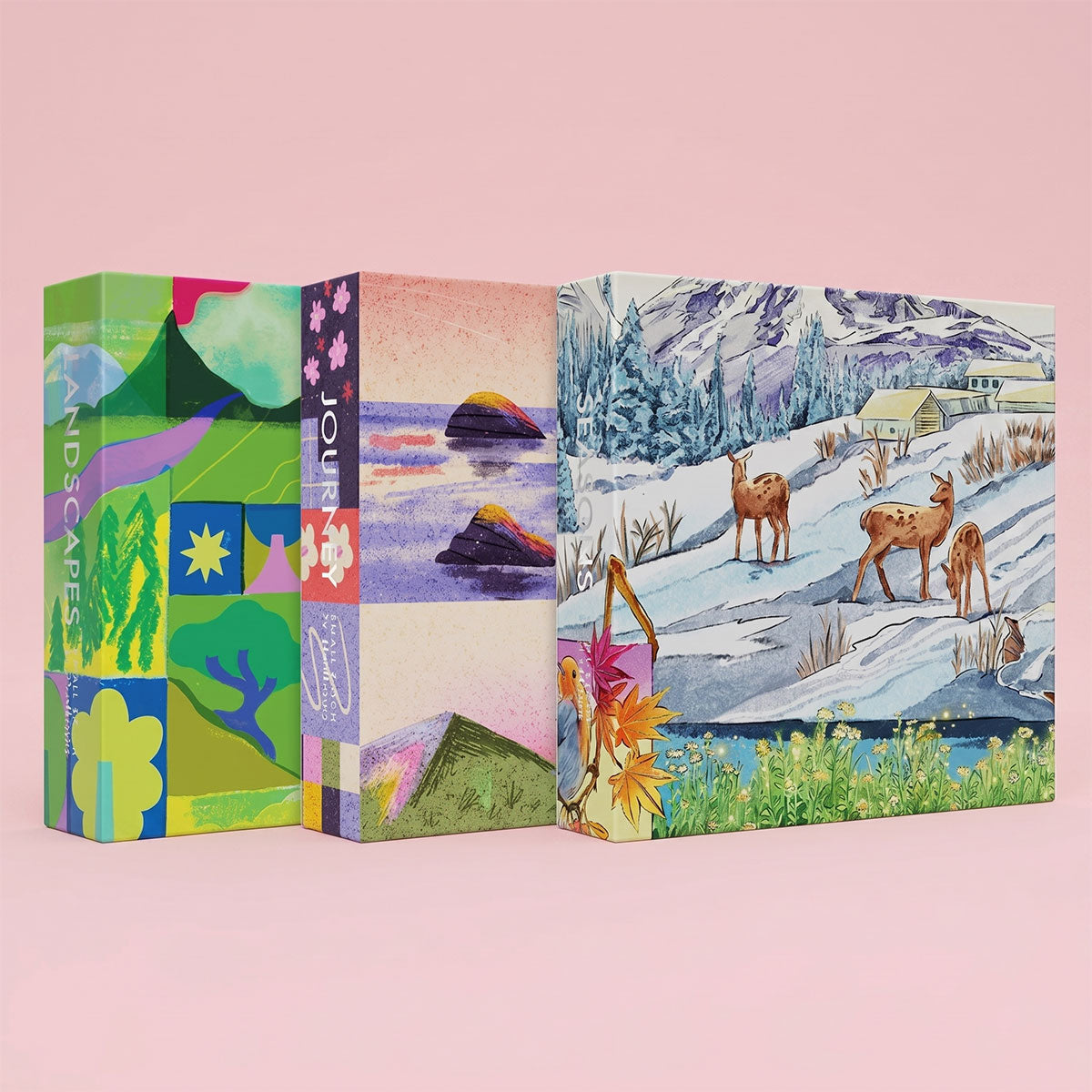 Nature Puzzle Bundle (3 x 1000 Piece Puzzles)