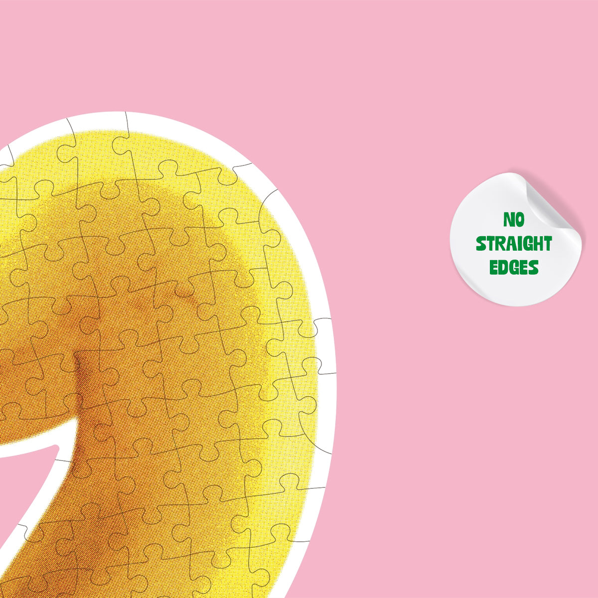 Big Banana Shaped Puzzle (500 Pieces)