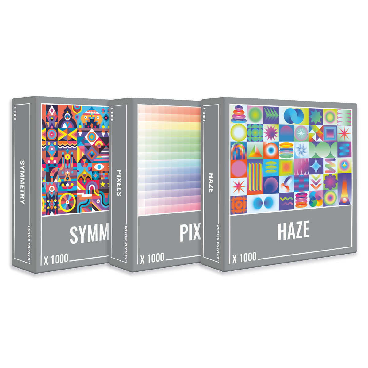 Pattern Play Bundle (3 x 1000 Piece Puzzles)