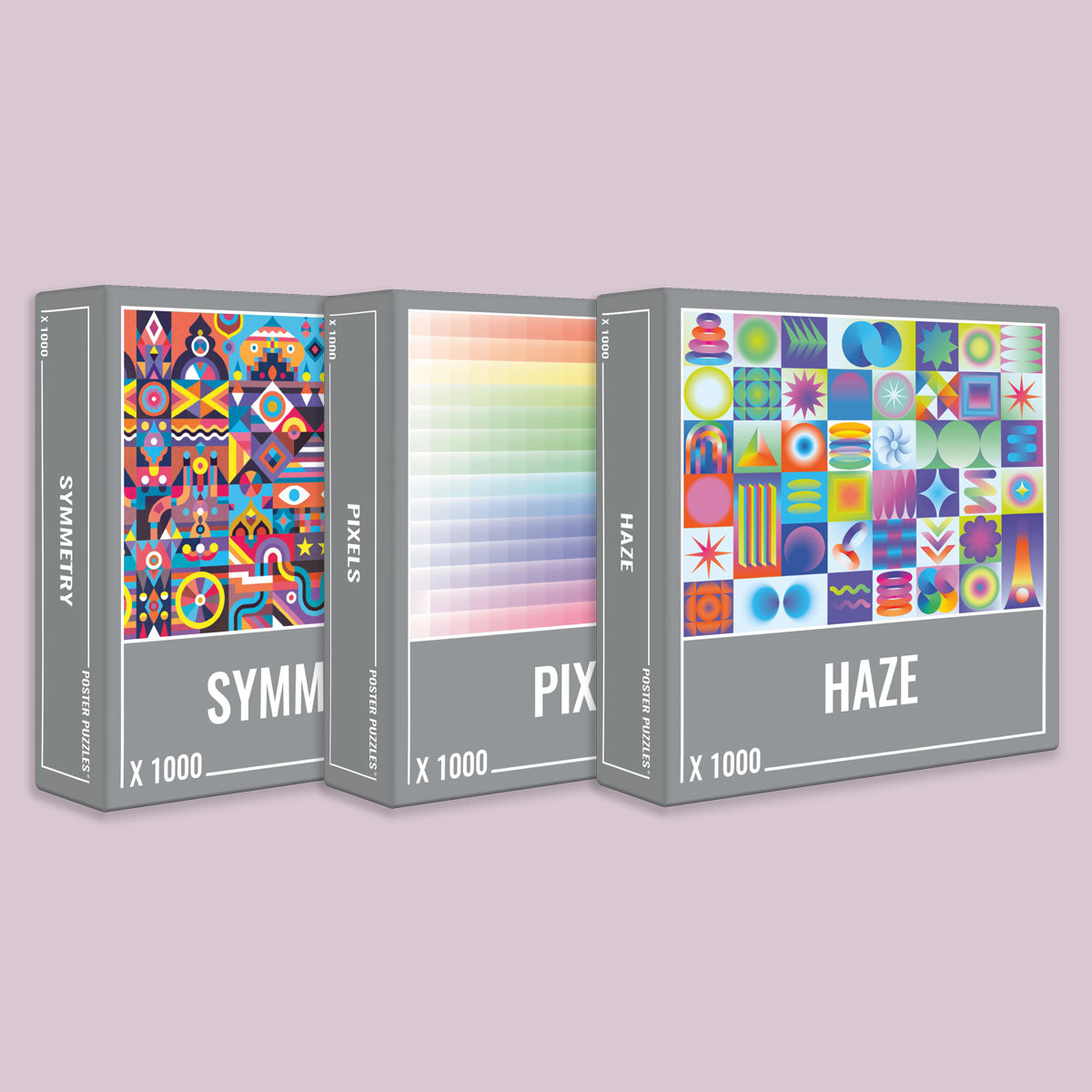 Pattern Play Bundle (3 x 1000 Piece Puzzles)