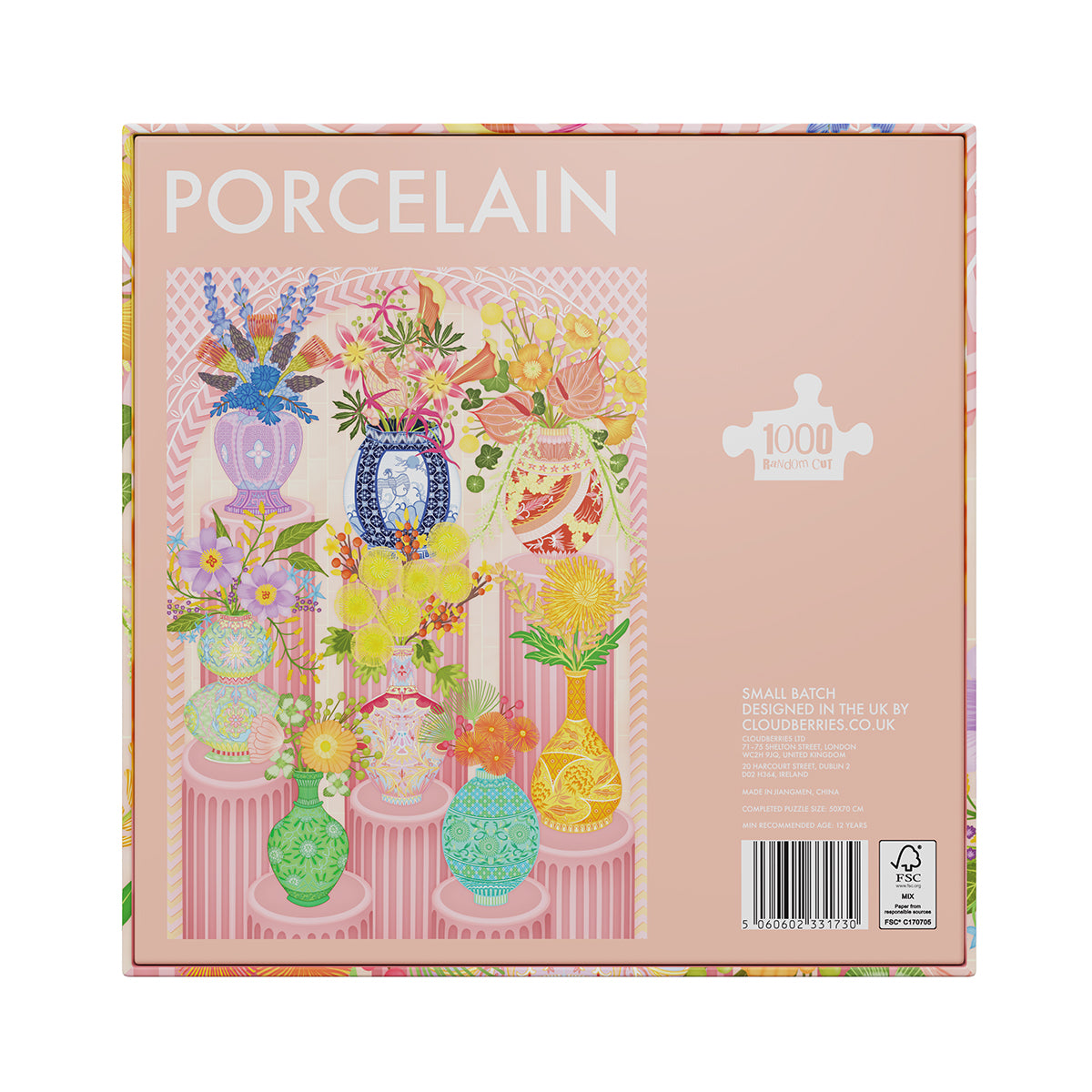 Porcelain 1000 Piece Puzzle (Small Batch)