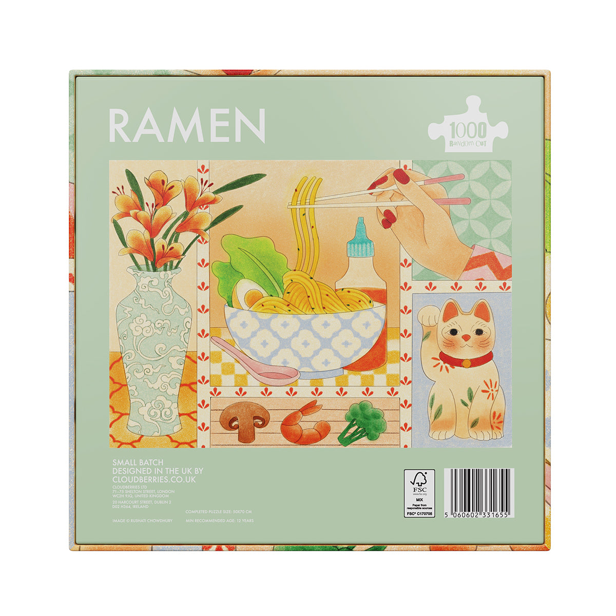 Ramen 1000 Piece Puzzle (Small Batch)