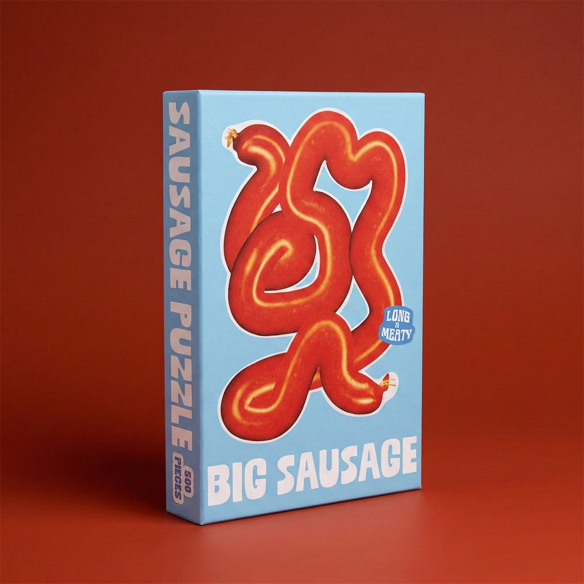 Big Sausage Shaped Puzzle (500 Pieces)