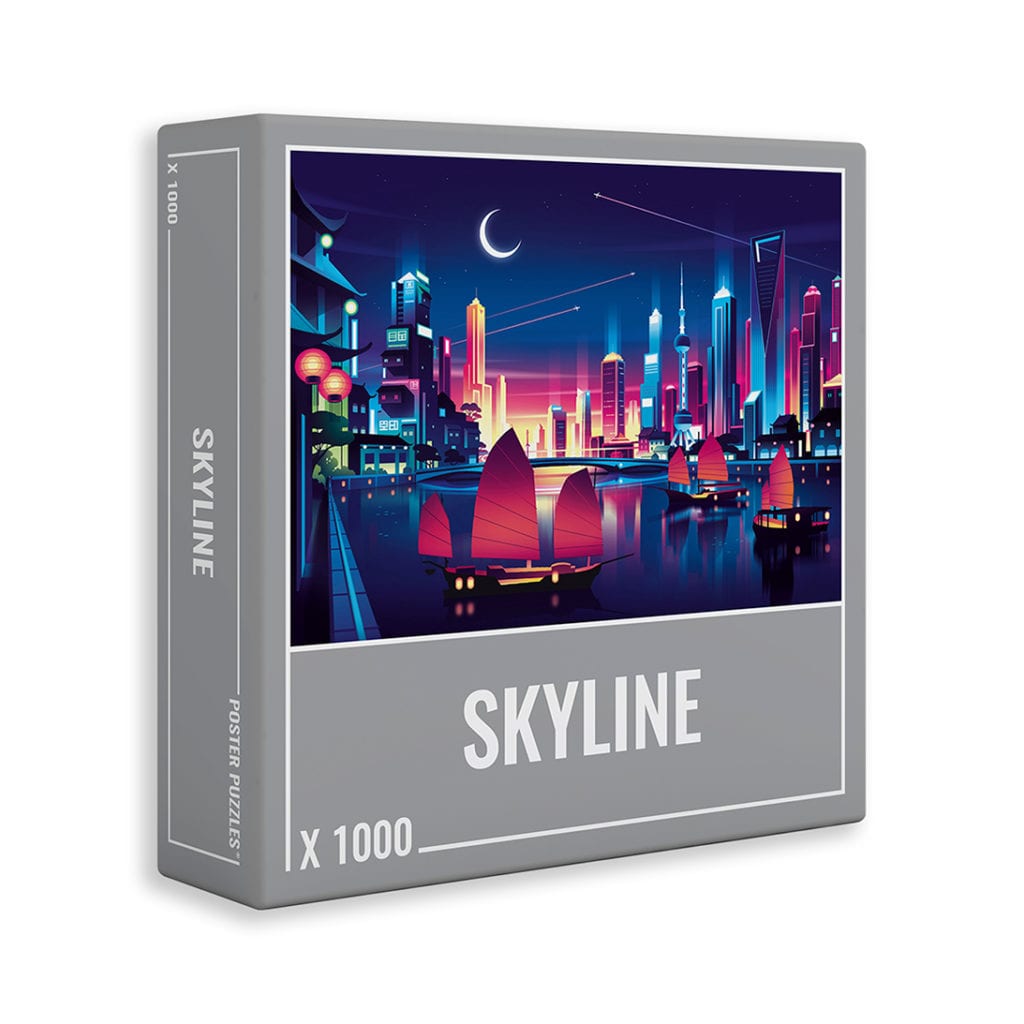 Riesiges Puzzle-Bundle mit 1000 Teilen (10er-Pack)