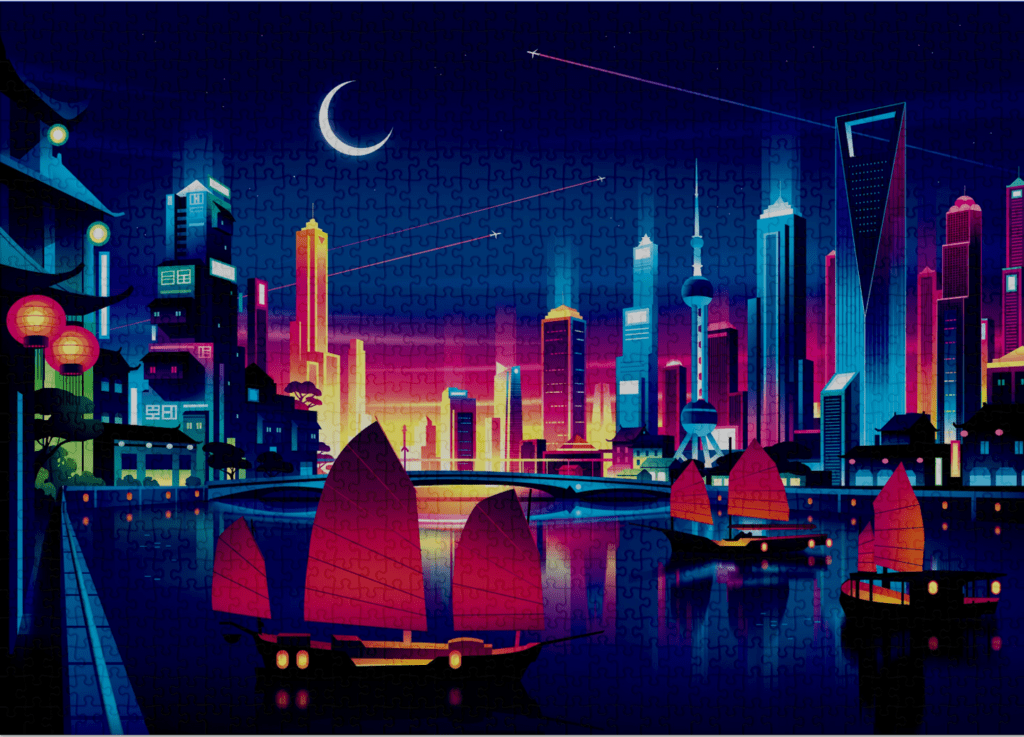 City Bundle (2 x 1000 Piece Puzzles)