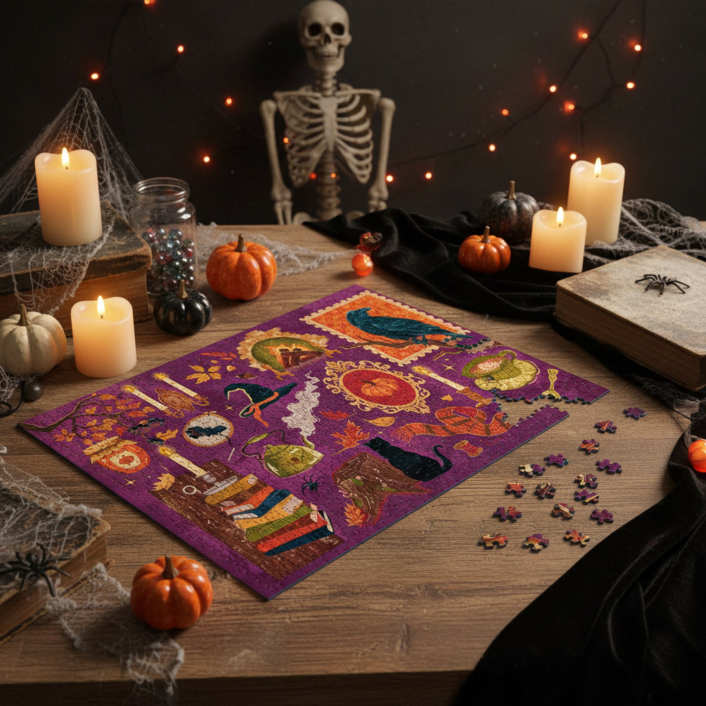 Halloween 1000 Piece Puzzle (Small Batch)