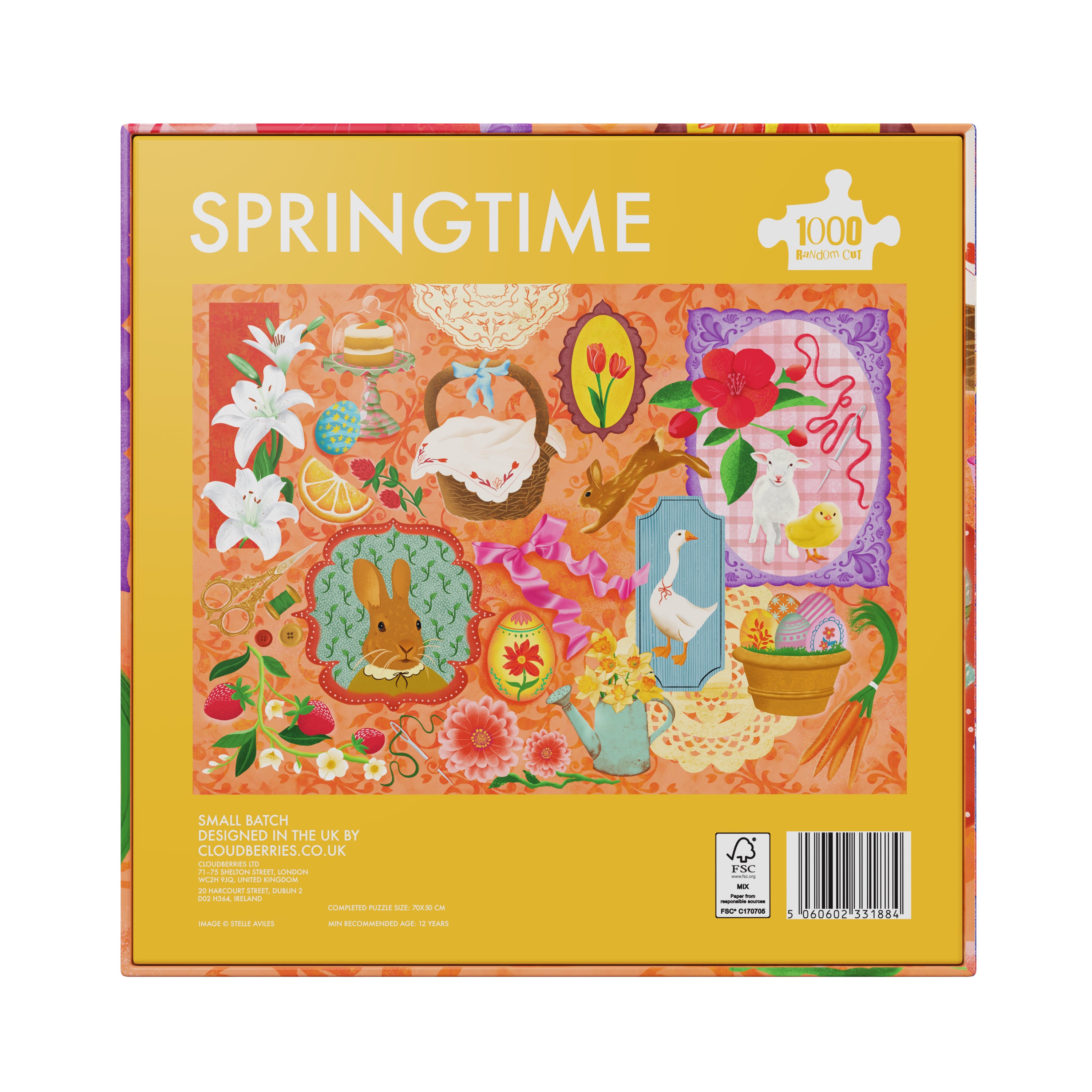 Springtime 1000 Piece Puzzle (Small Batch)