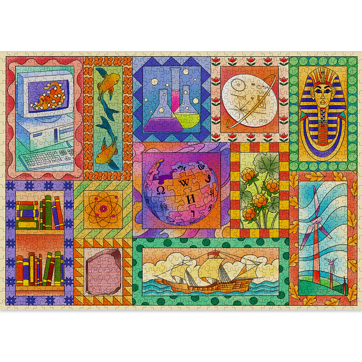 Wikipedia® 25 Puzzle (Limited Edition)