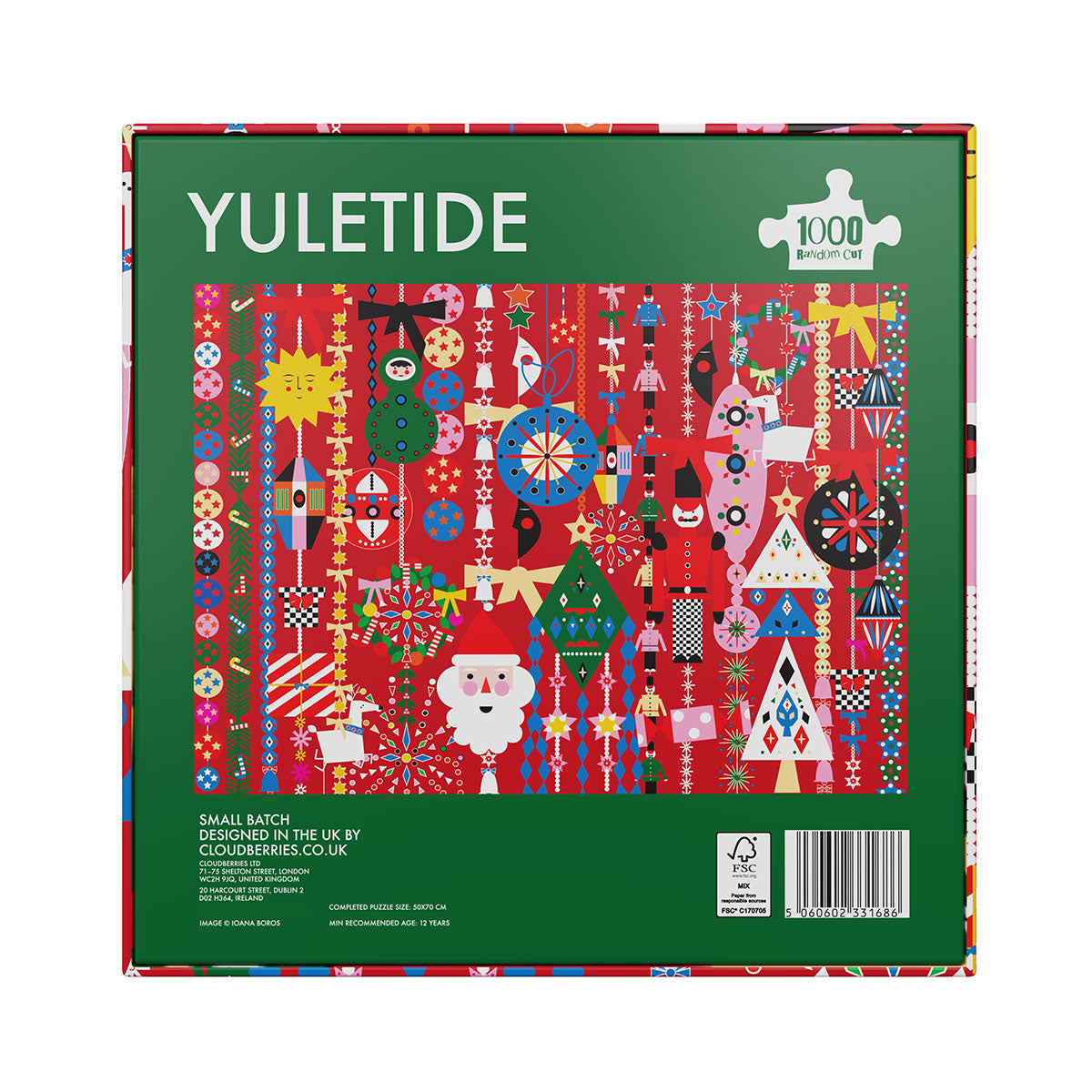 Yuletide 1000 Piece Puzzle (Small Batch)