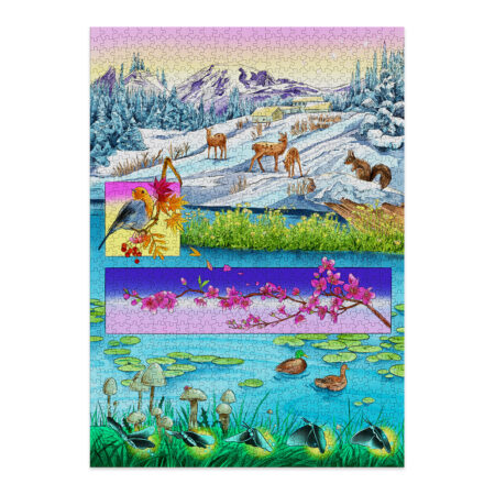 Seasons 1000 piece jigsaw puzzle