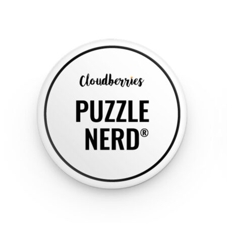 Puzzle Nerd pin